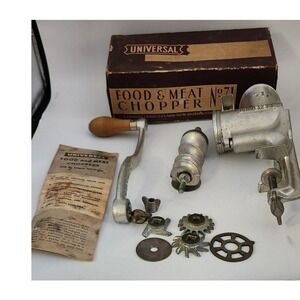 Universal Food & Meat Chopper No. 71 In Box